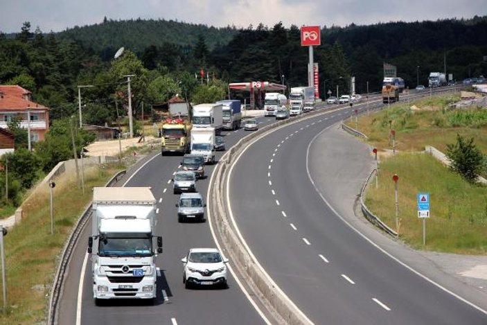 Bolu Dağı'nda bayram tatili yoğunluğu