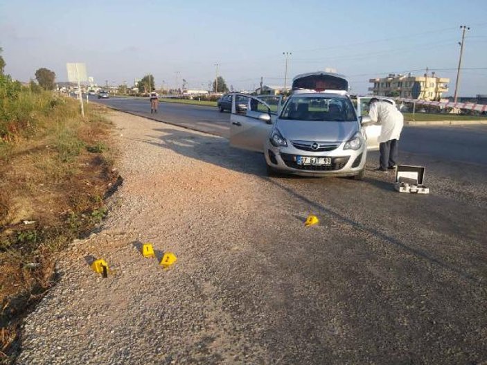 Antalya'da silahlı kavga: 1 ölü