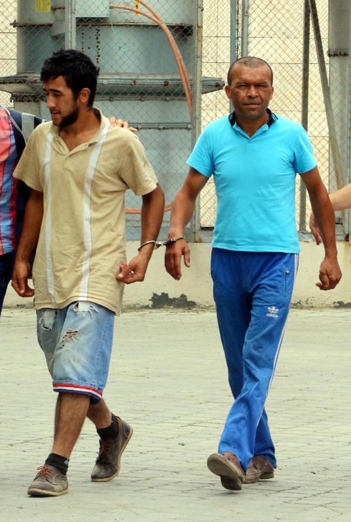 Samsun'da saksı çalan 2 kişi tutuklandı