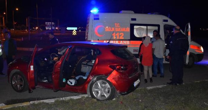 Sivas'ta 2 ayrı kaza: 6 yaralı