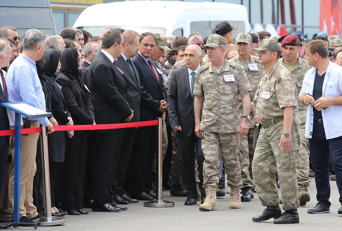 Giresun şehitleri memleketlerine uğurlandı