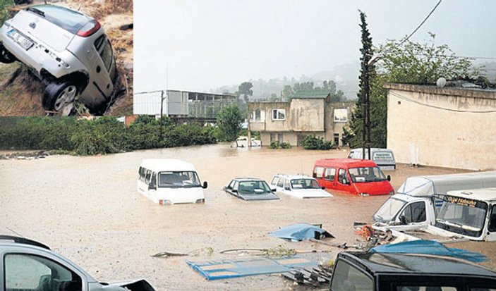 Oraj yağmurları İstanbul'u ve Karadeniz'i vurdu