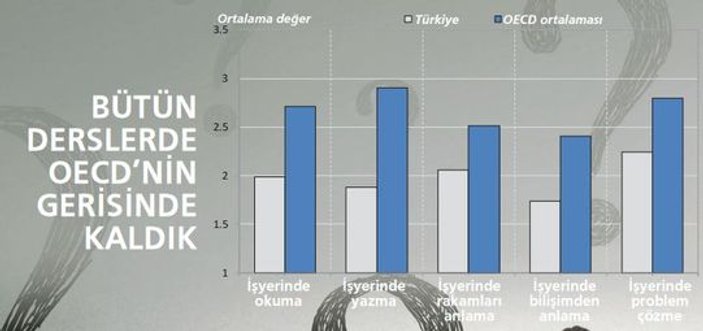 Türkiye problem çözmede OECD sonuncusu oldu