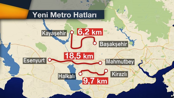 İstanbul'un yeni ulaşım projeleri