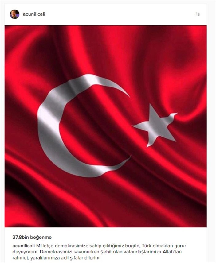 Acun Ilıcalı: Türk olmaktan gurur duyuyorum