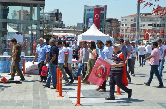 Taksim Meydanı'nda bomba araması