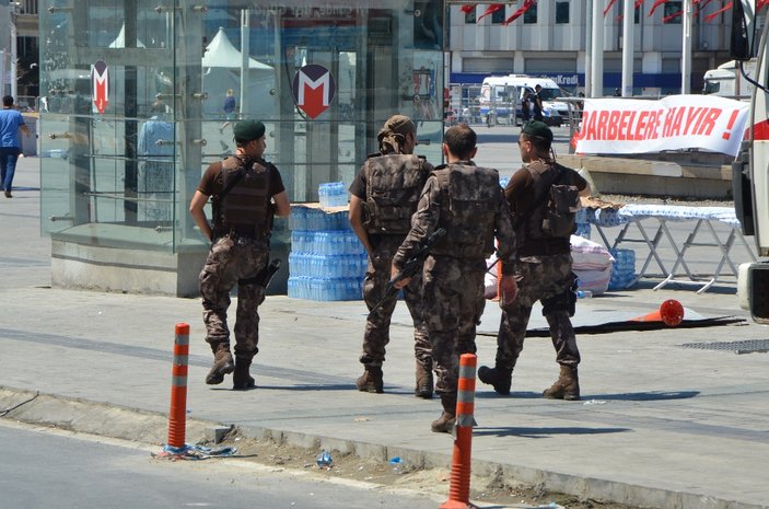 Taksim Meydanı'nda bomba araması