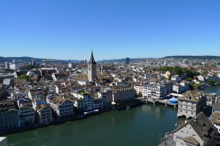 İsviçre'nin en büyük ve zengin şehri: Zürih