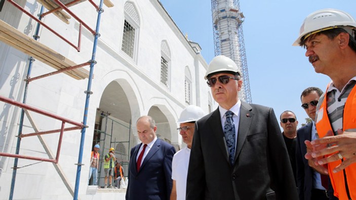 Osmanlı Camii'nin inşası devam ediyor