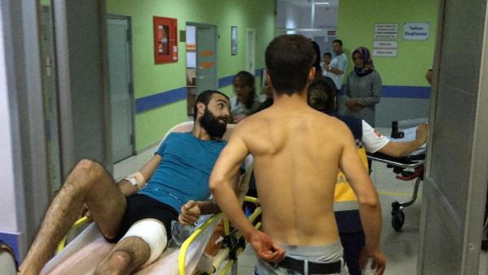 Aksaray'da asker eğlencesi kanlı bitti: 4 yaralı
