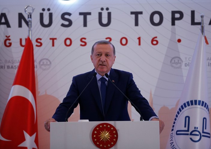 Cumhurbaşkanı Erdoğan'ın Din Şurası konuşması