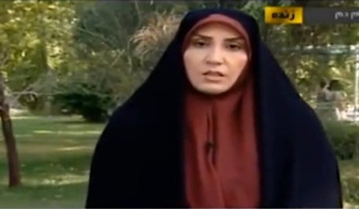 İranlı muhabir canlı yayında bayıldı