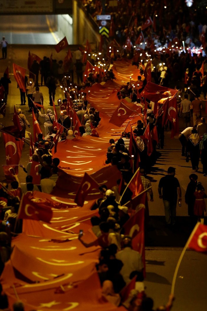 Ankara ''15 Temmuz Şehitler Yürüyüşü''
