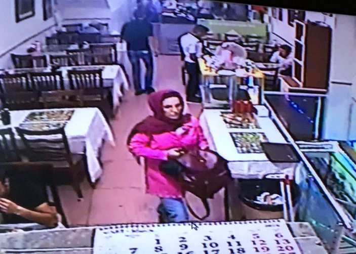Aksaray'da kadın teröristin yakalanma anı kamerada