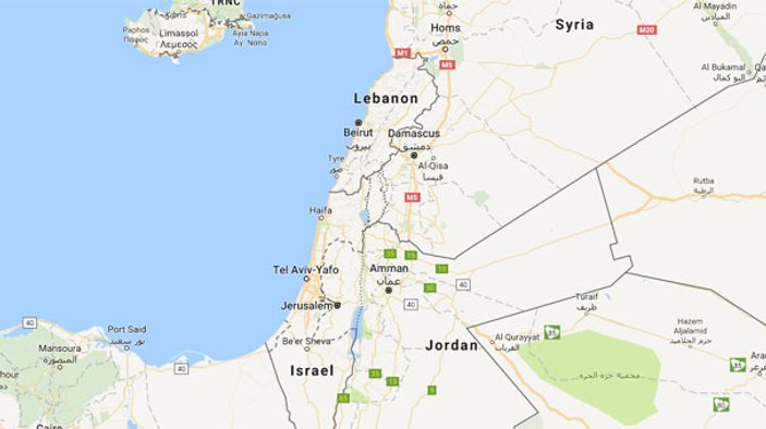 Google Filistin'i dünya haritasından sildi