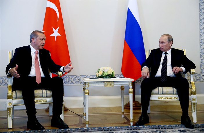 Erdoğan ile Putin bir araya geldi