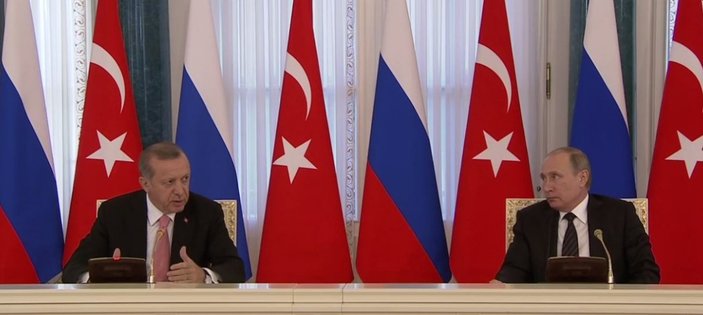 Erdoğan-Putin ortak basın toplantısı