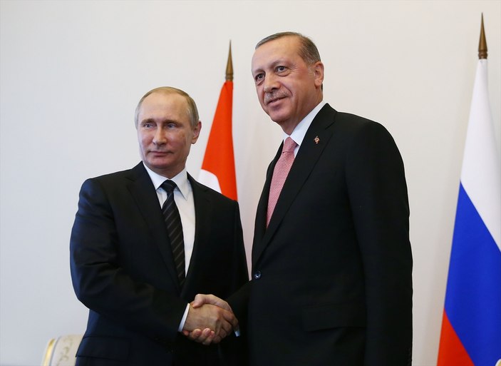 Erdoğan ile Putin bir araya geldi