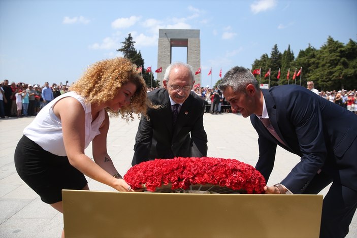 CHP Genel Başkanı Kılıçdaroğlu Çanakkale'de