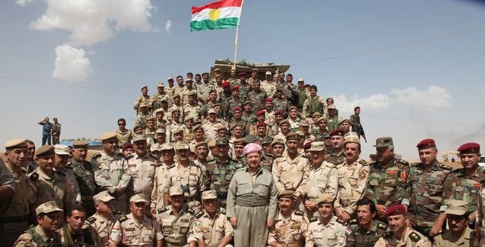 Barzani güçleri Irak’ta IŞİD’e operasyon düzenledi