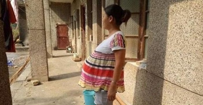 Çinli kadın 1,5 yıldır hamile