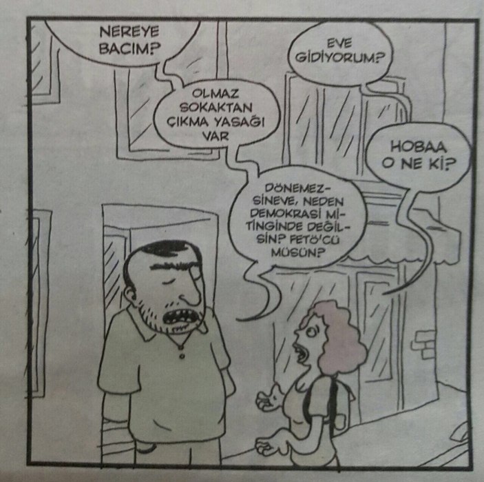 Mizah adı altında terör seviciliği