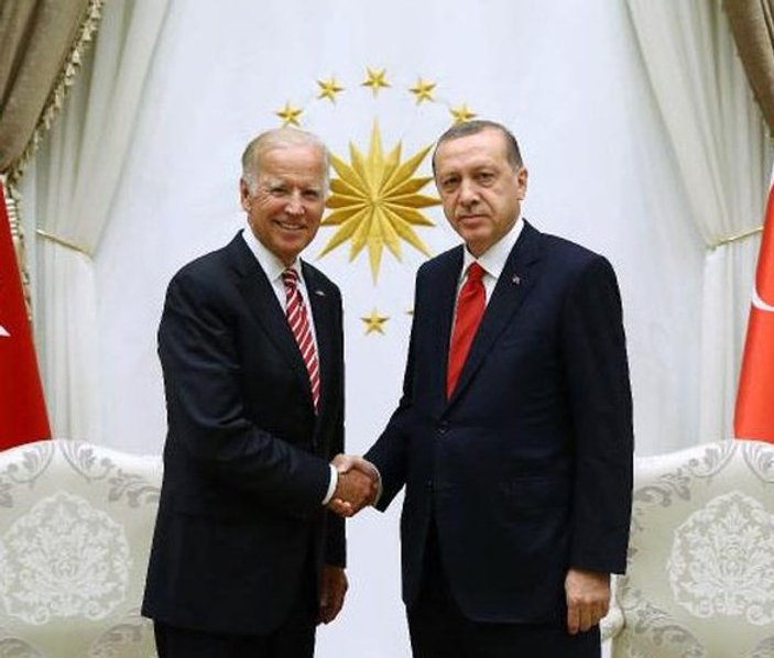 Cumhurbaşkanı Erdoğan ile Joe Biden görüşmesi