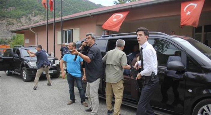Kılıçdaroğlu Artvin'deki saldırı anında video çekti