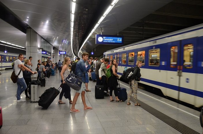 Viyana havalimanında teknik arıza kaosu