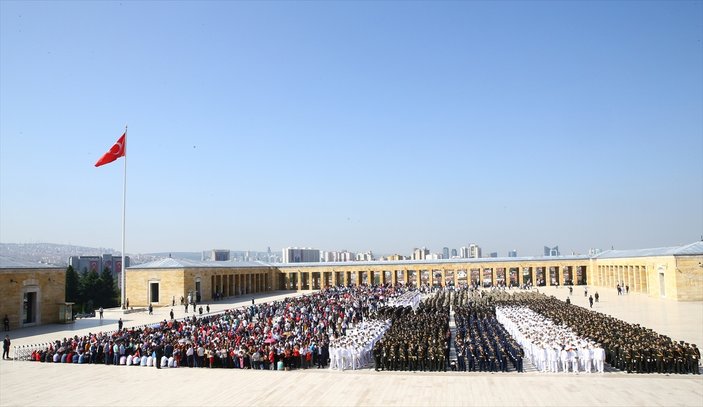 Ankara'da 30 Ağustos töreni