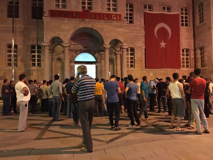 Konya'da elektrik kesintisi darbe endişesine neden oldu