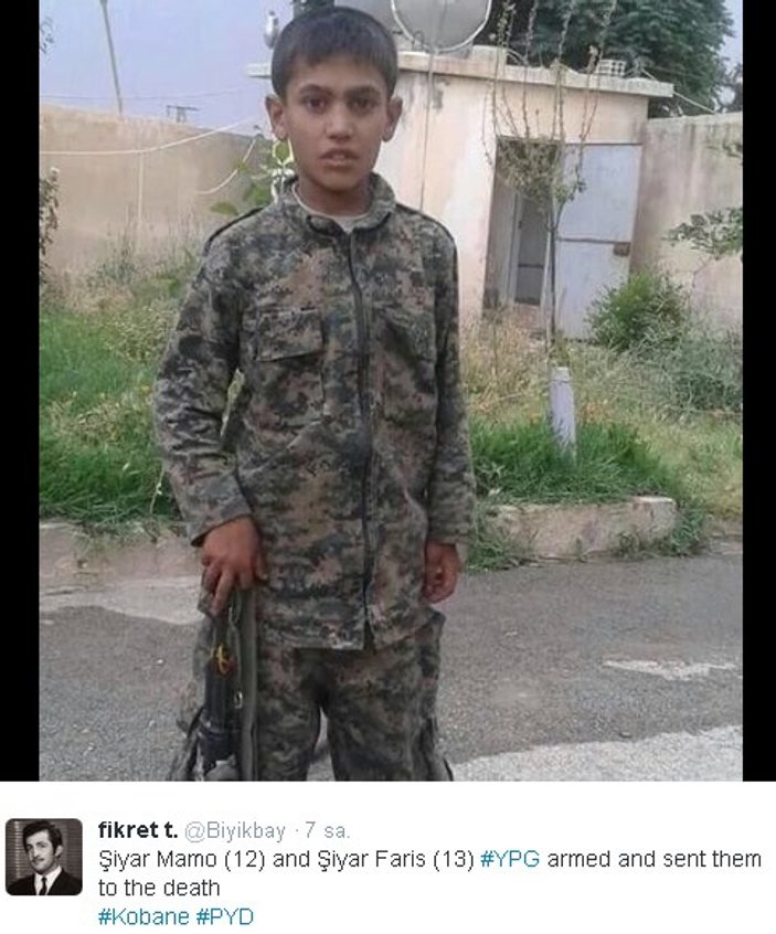 Terör örgütü YPG'nin ölüme gönderdiği çocuklar VİDEO