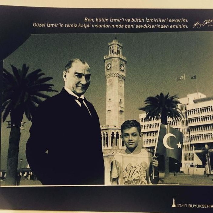 İzmir'de Atatürk'le omuz omuza poz verme imkanı