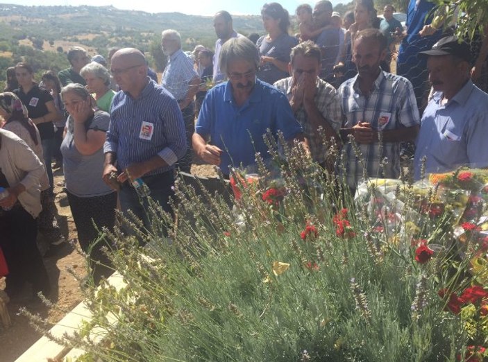 Tunceli'de HDP'li vekil terörist cenazesinde