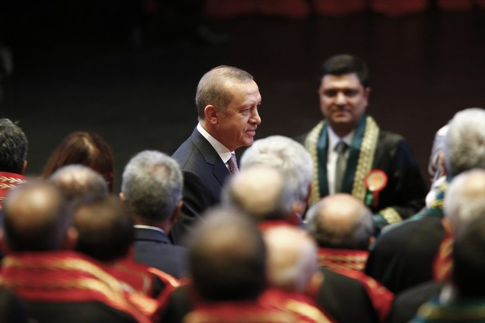 Cumhurbaşkanı Erdoğan Adli Yıl açılışında konuştu