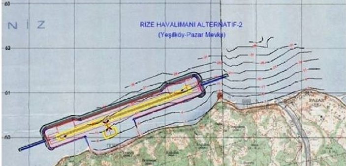 Rize-Artvin Havalimanı'nın ihalesi iptal edildi