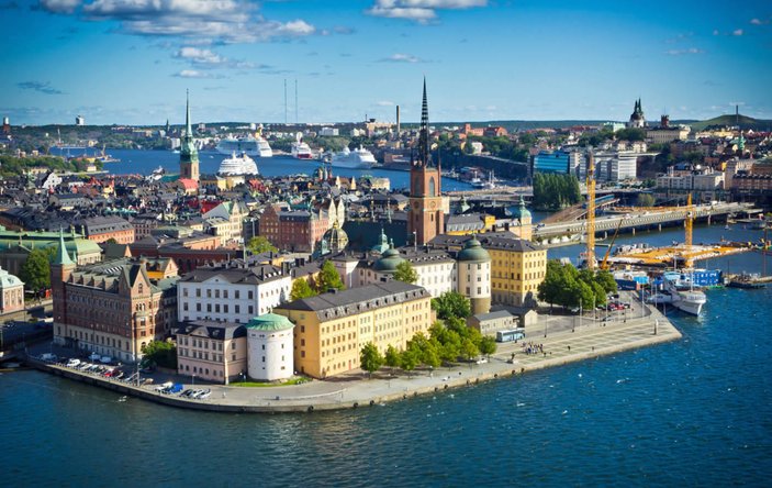 Suda yüzen şehir: Stockholm