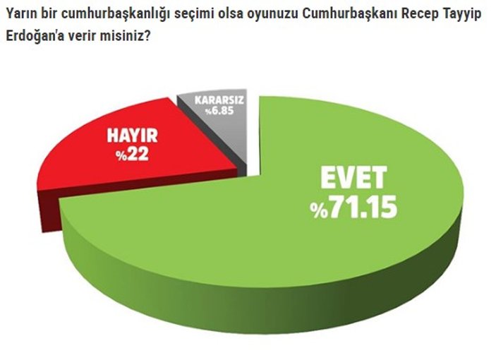 MAK anketinde Erdoğan'a büyük destek