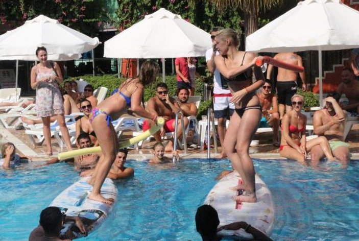 Antalya'da turistlerin yeni eğlencesi