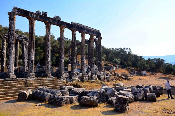 Muğla'daki Zeus tapınağı restore edilecek