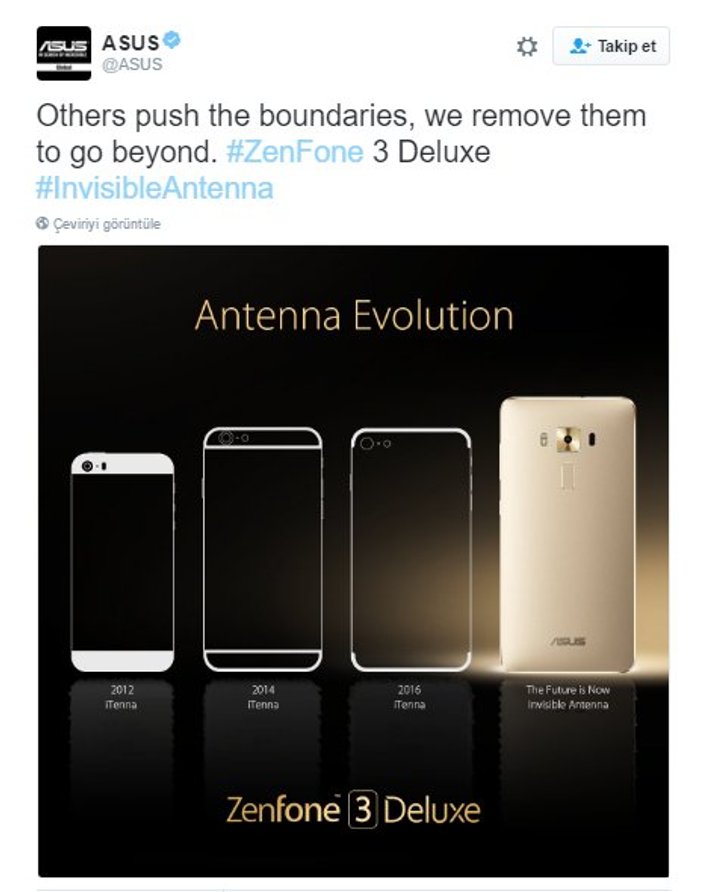 Asus'tan iPhone 7'ye tasarım eleştirisi