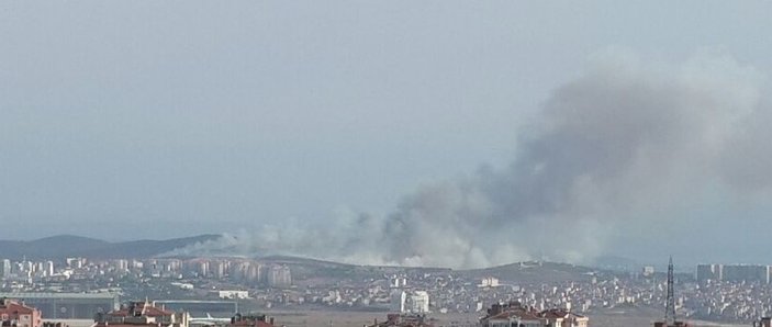 İstanbul'daki askeri arazilerde iki ayrı yangın