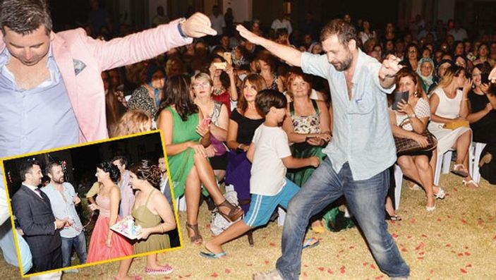 Nejat İşler harmandalı oynadı