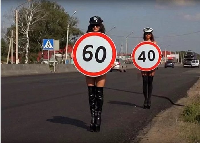 Rusya'da yol güvenliği kampanyası