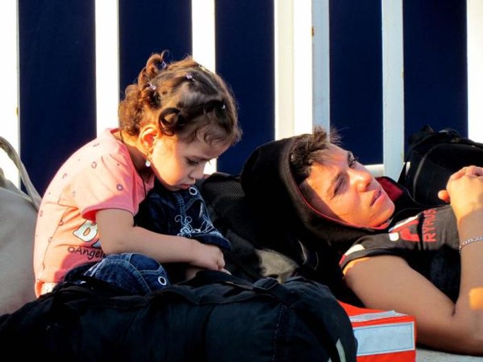 Çeşme'de 161 mülteci yakalandı