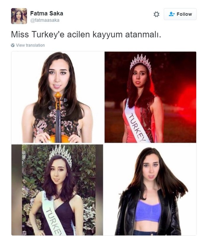 Ecem Üzgör Almanya'da Türkiye'yi temsil etti