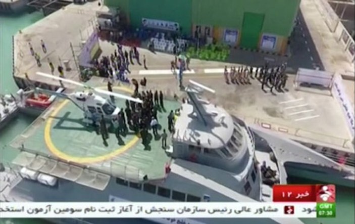 İran yüksek hızlı savaş gemisi yaptı