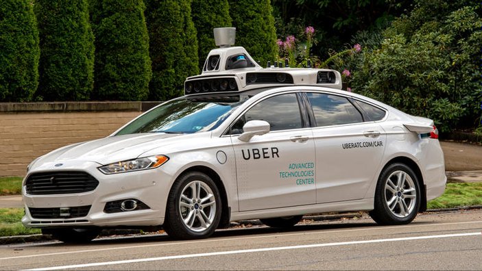 Uber'in sürücüsüz araçları ABD'de hizmete girdi