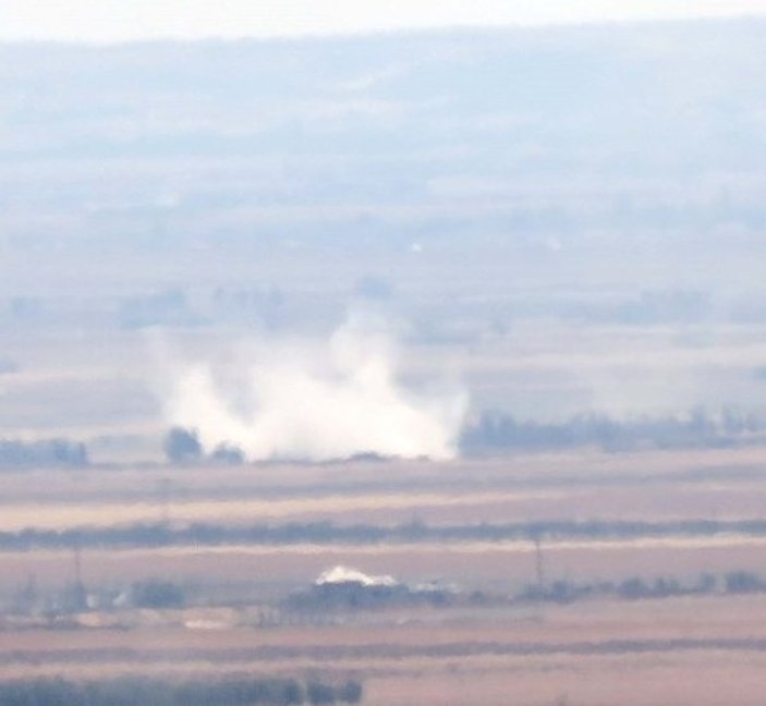 Suriye'deki IŞİD hedefleri tank ve uçaklarla vuruldu