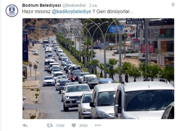 CHP'li Bodrum ve Kadıköy belediyeleri geyik yaptı